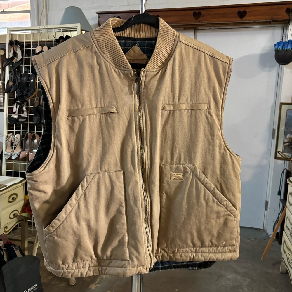 Austin Clothing Co. Kahki vest.